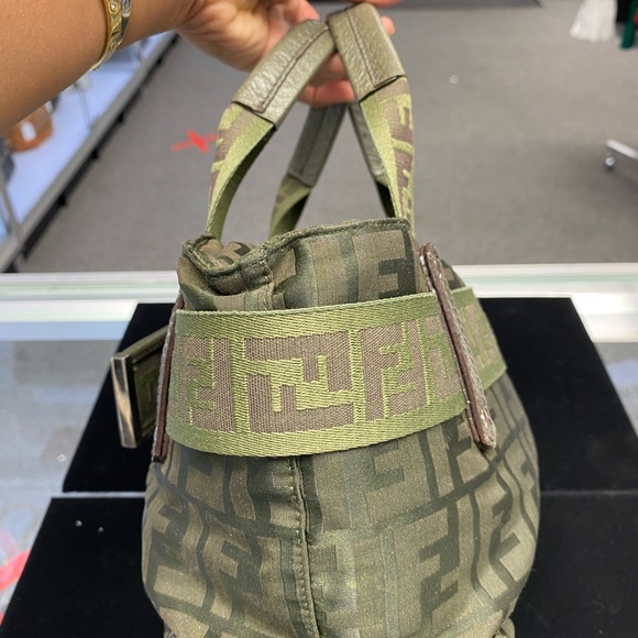 ❤️sold❤️Fendi Zucca monogram canvas small tote - Picture 5 of 12